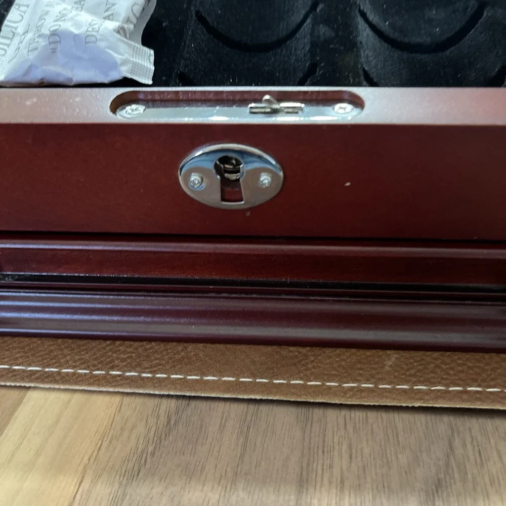 The Complete Benjamin Franklin U.S. Half-Dollar Collection Cherrywood Box No Key